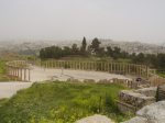 Oval Plaza in Jerash, Jordan